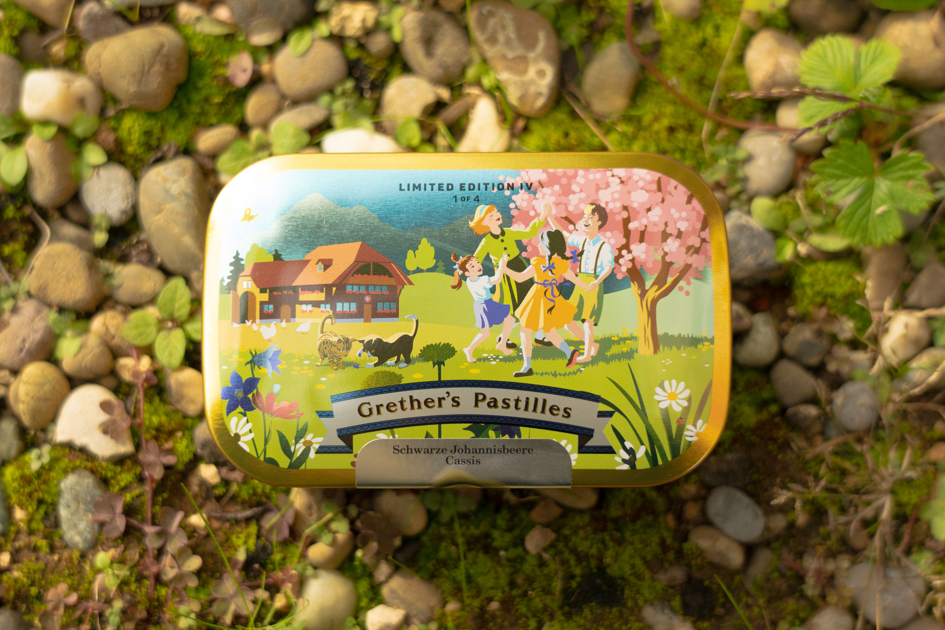 Grether's Pastilles - Patrizia Stalder - Illustration - Wandmalerei - Grafik Design - Naming & Konzept - Corporate Design - Webdesign (Responsive) - Print Design - Mode Design - Taschen Design - Beschriftung - Fotografie - Malerei - Künstelerin Schweiz - Austellungen Basel - Kunst - Live-