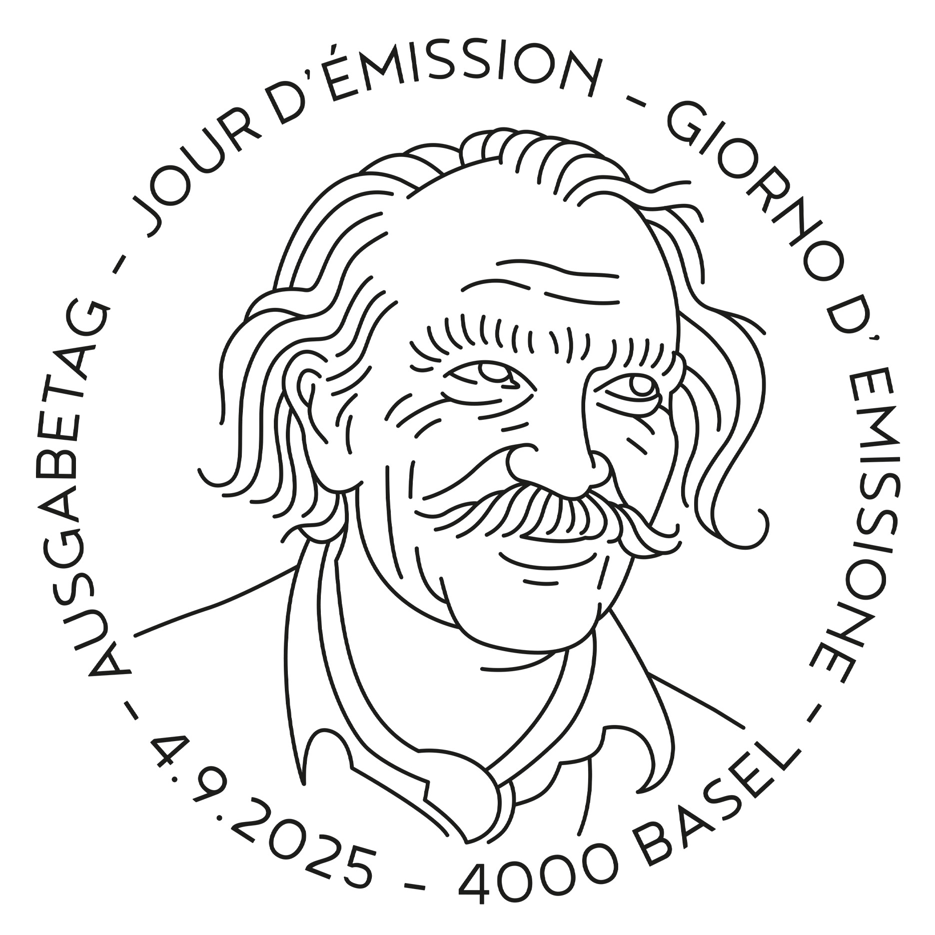 Briefmarken Gestaltung - Illustration - Patrizia Stalder