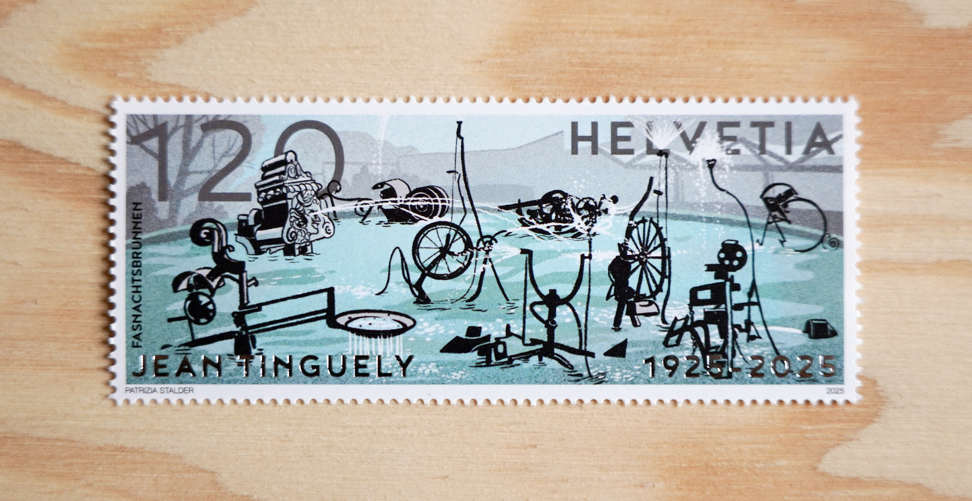 Briefmarken Gestaltung - Illustration - Patrizia Stalder